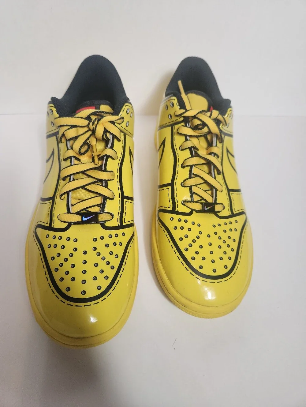 Nike Dunk Low X Lego Yellow Sneakers